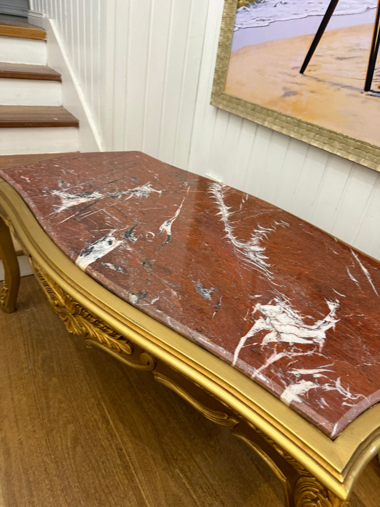 Marble Top Coffee Table