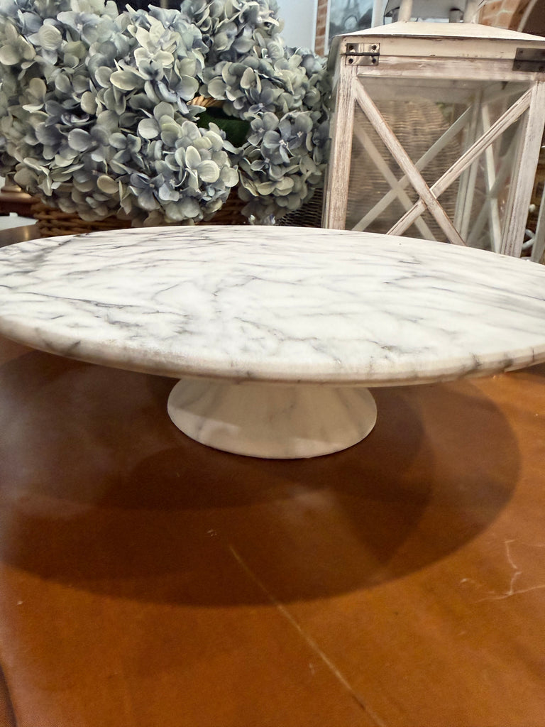 Marble Look Cake Stand