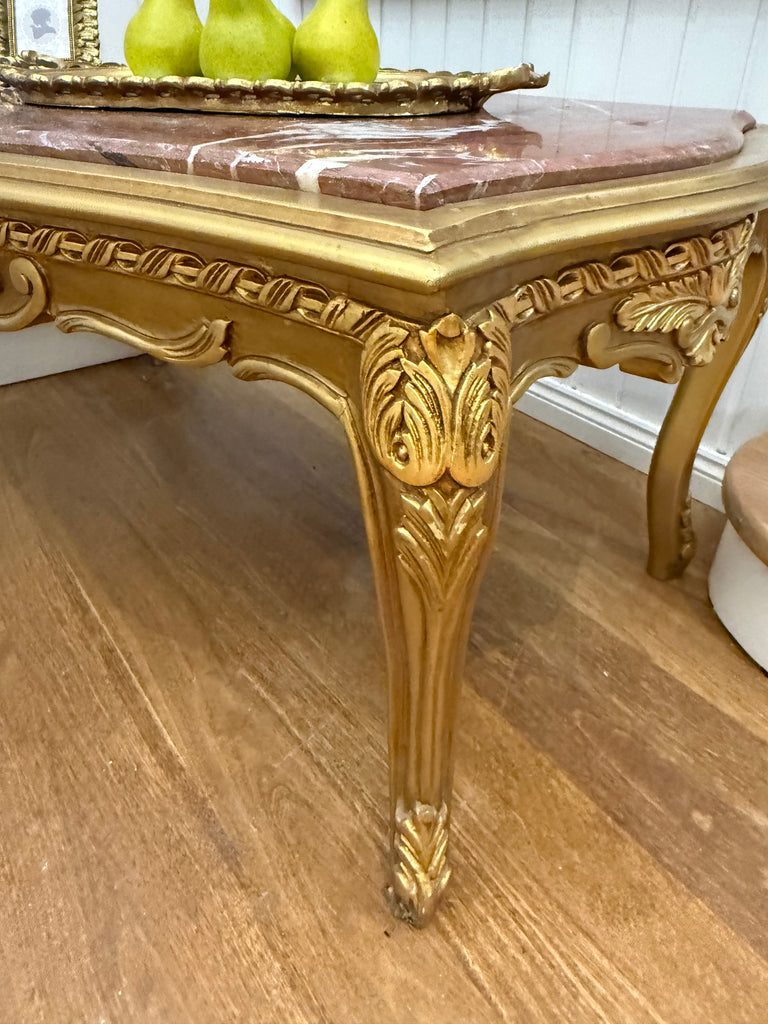 Marble Top Coffee Table