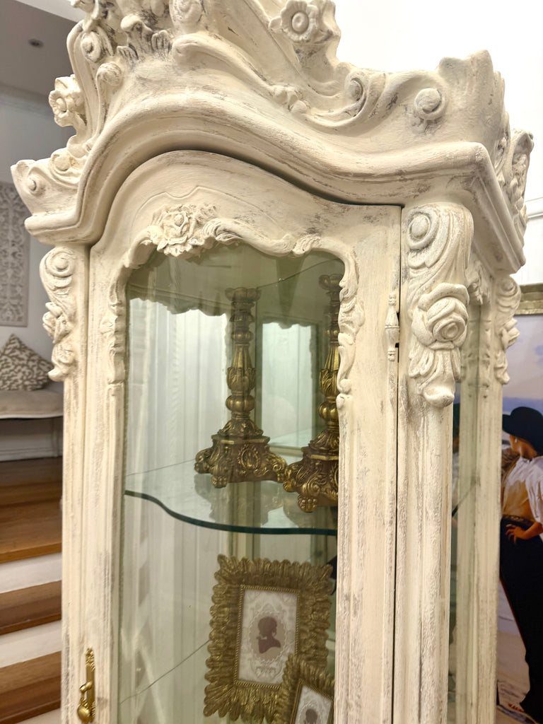 French Provincial Style Display Cabinet