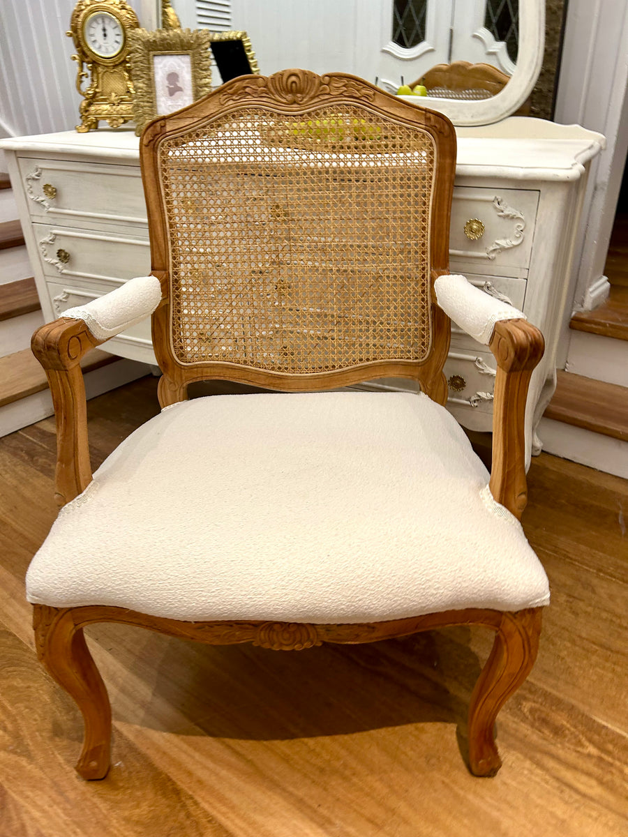 Natural timber Armchair