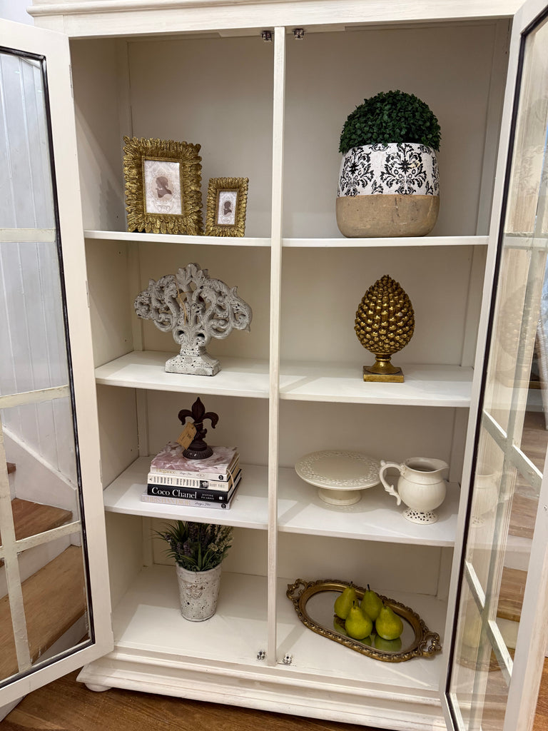 French Provincial Style Display Cabinet