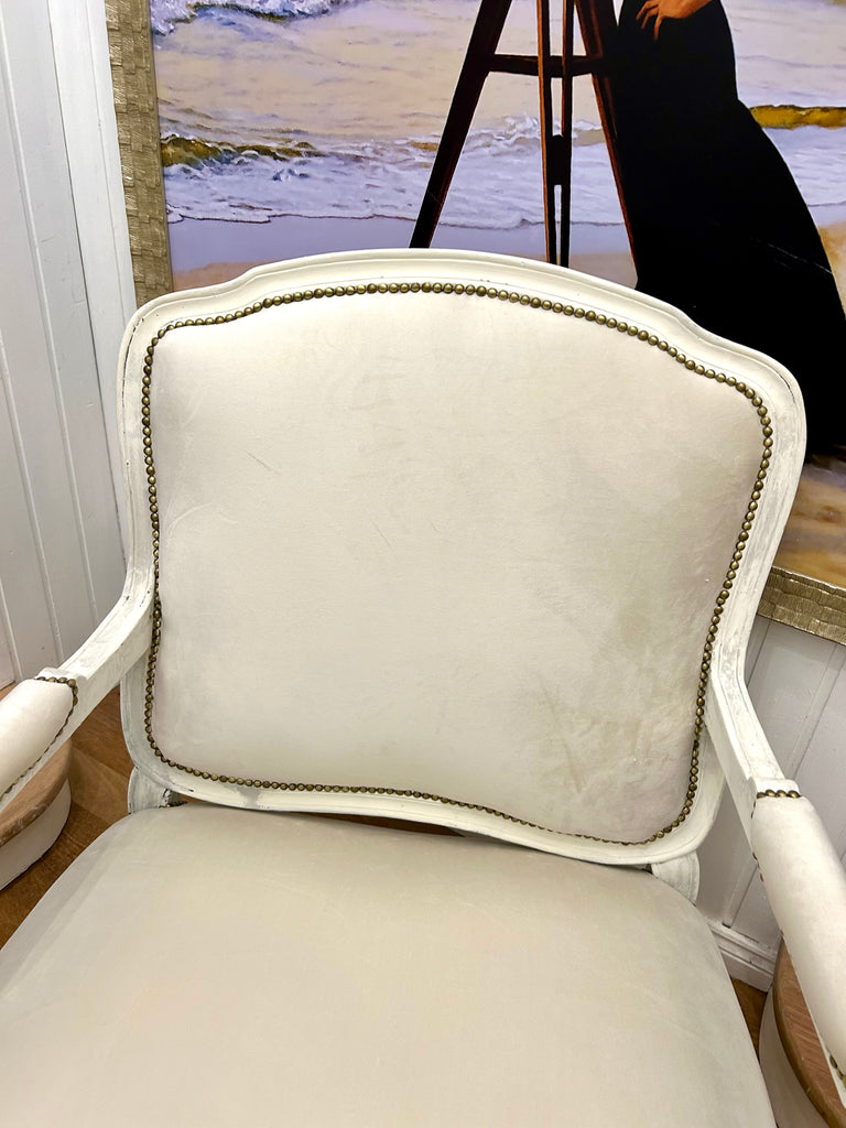 Large French Provincial Style Armchair