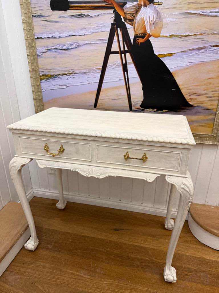 Antique French Provincial Style Console Table