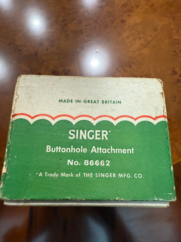 Singer Buttonhole Attachment