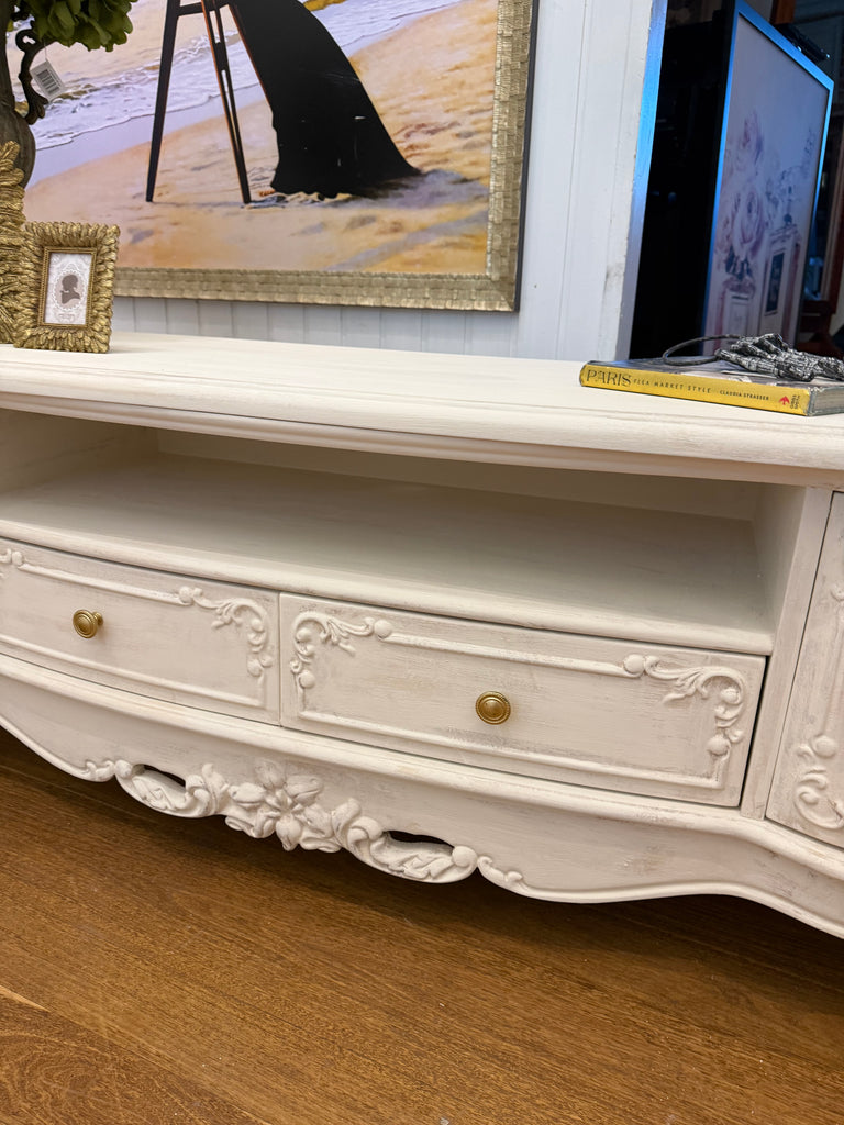 Large French Provincial Style TV unit