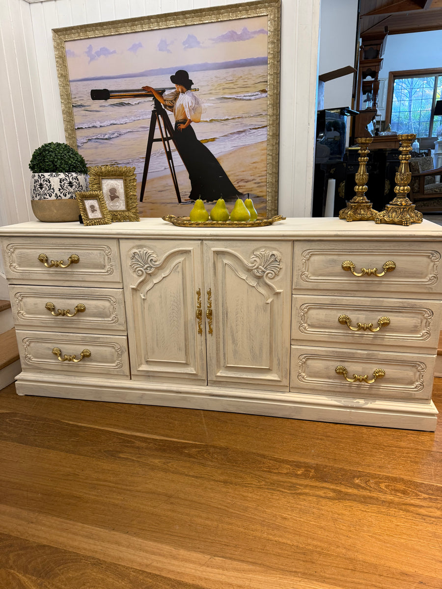 Vintage Berryman French Provincial Style Dresser/TV unit