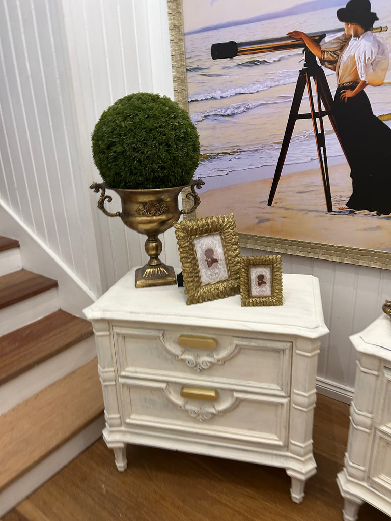 2 x Vintage Bedside Tables