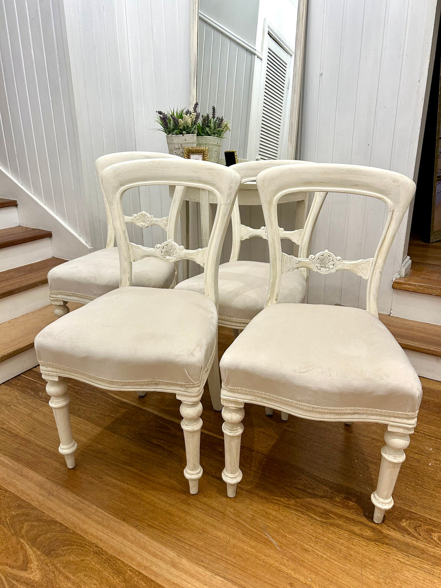 4 x Antique Dining Chairs