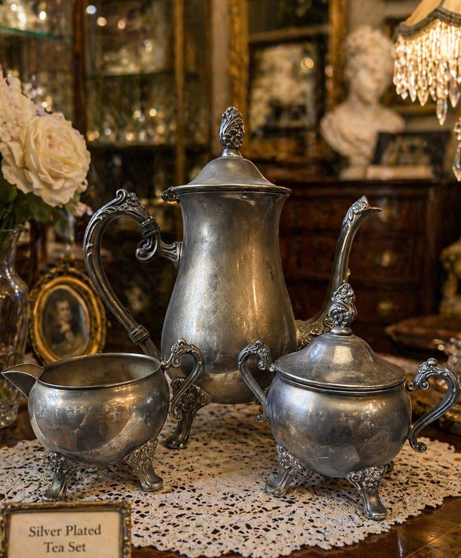 Ranleigh Silver Plated Tea Set