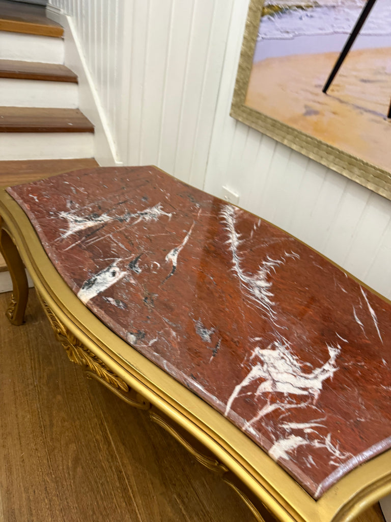 Marble Top Coffee Table