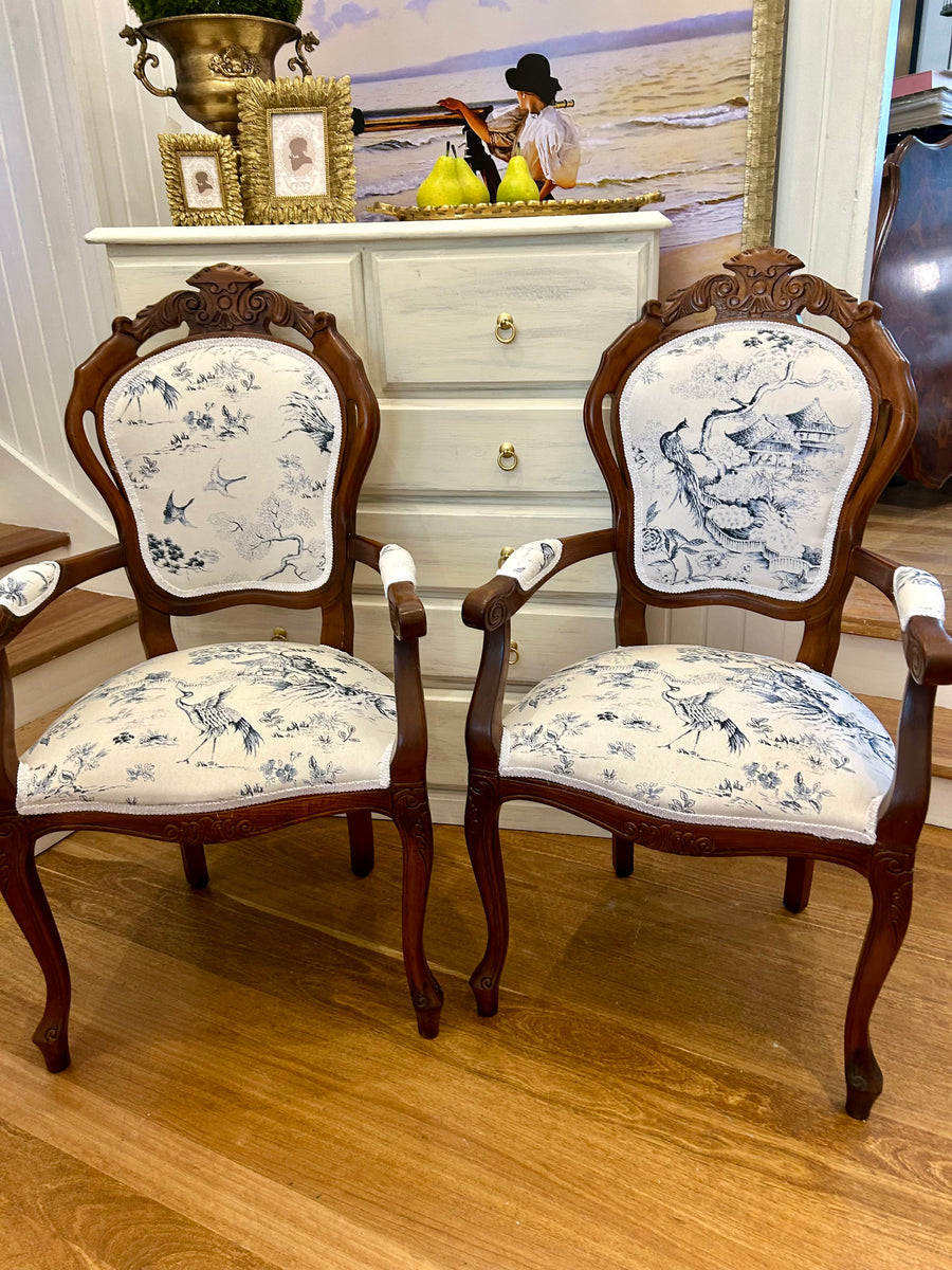2 x Vintage Armchairs