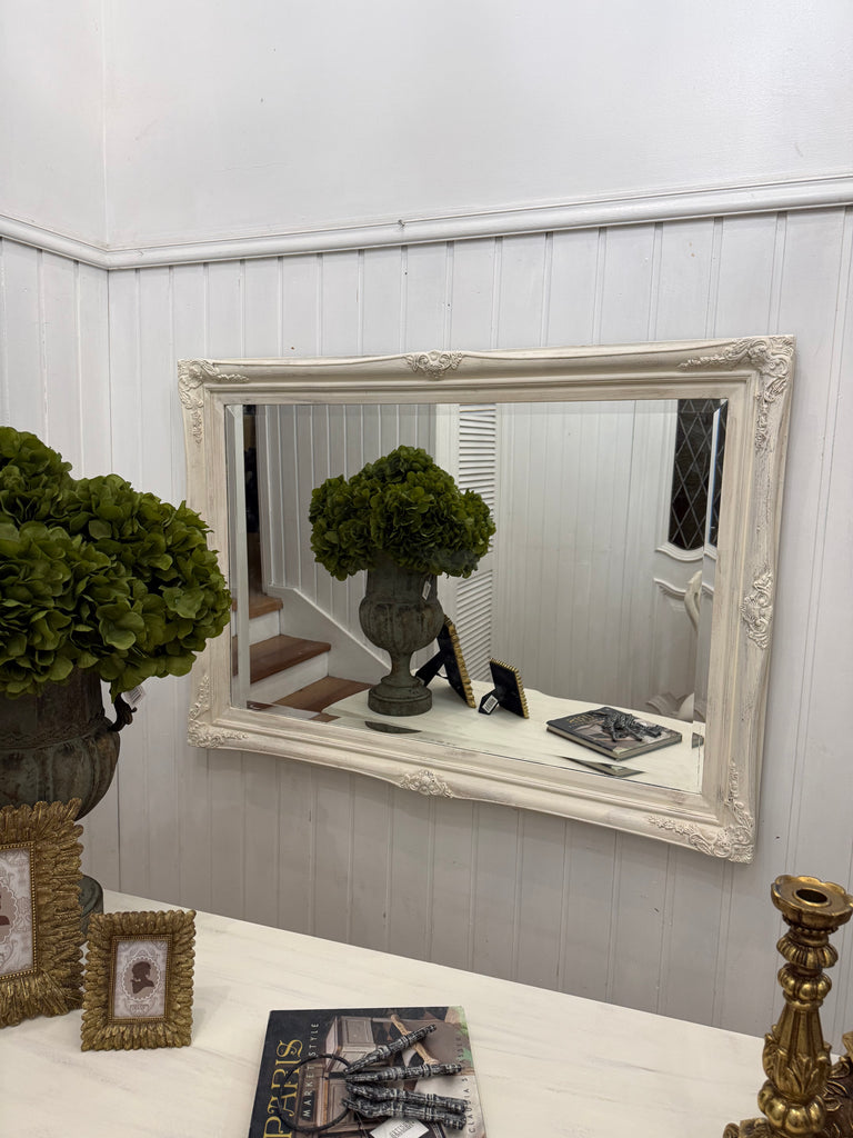 French Provincial Style Console Table/ Dressing Table and Mirror