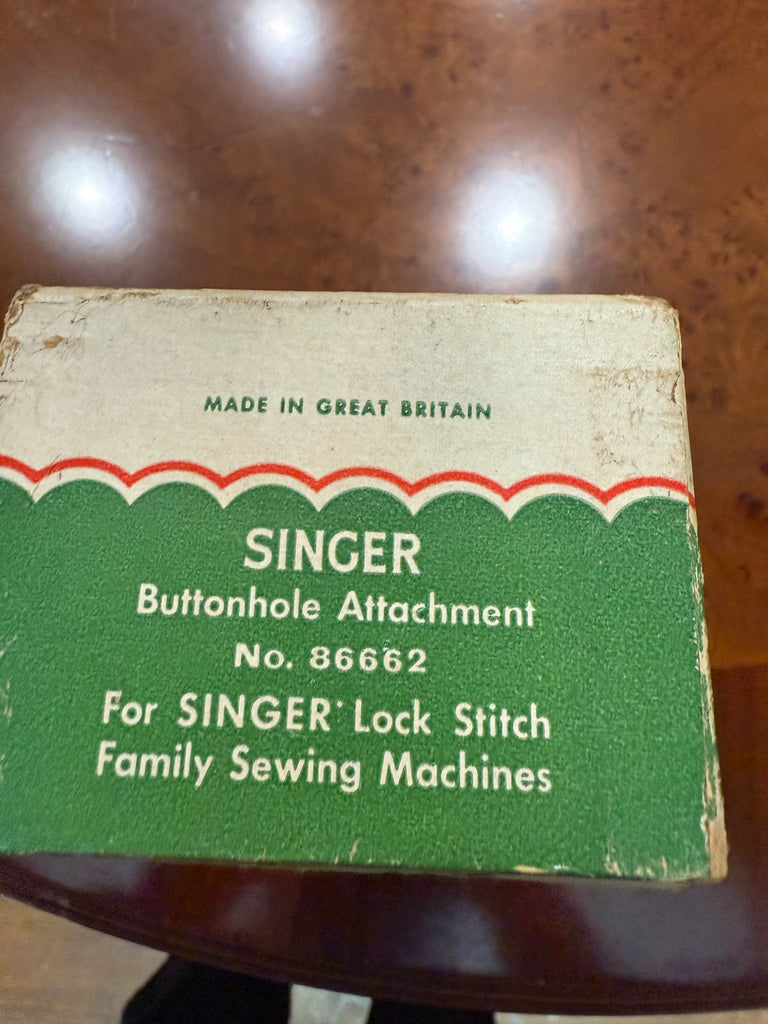 Singer Buttonhole Attachment