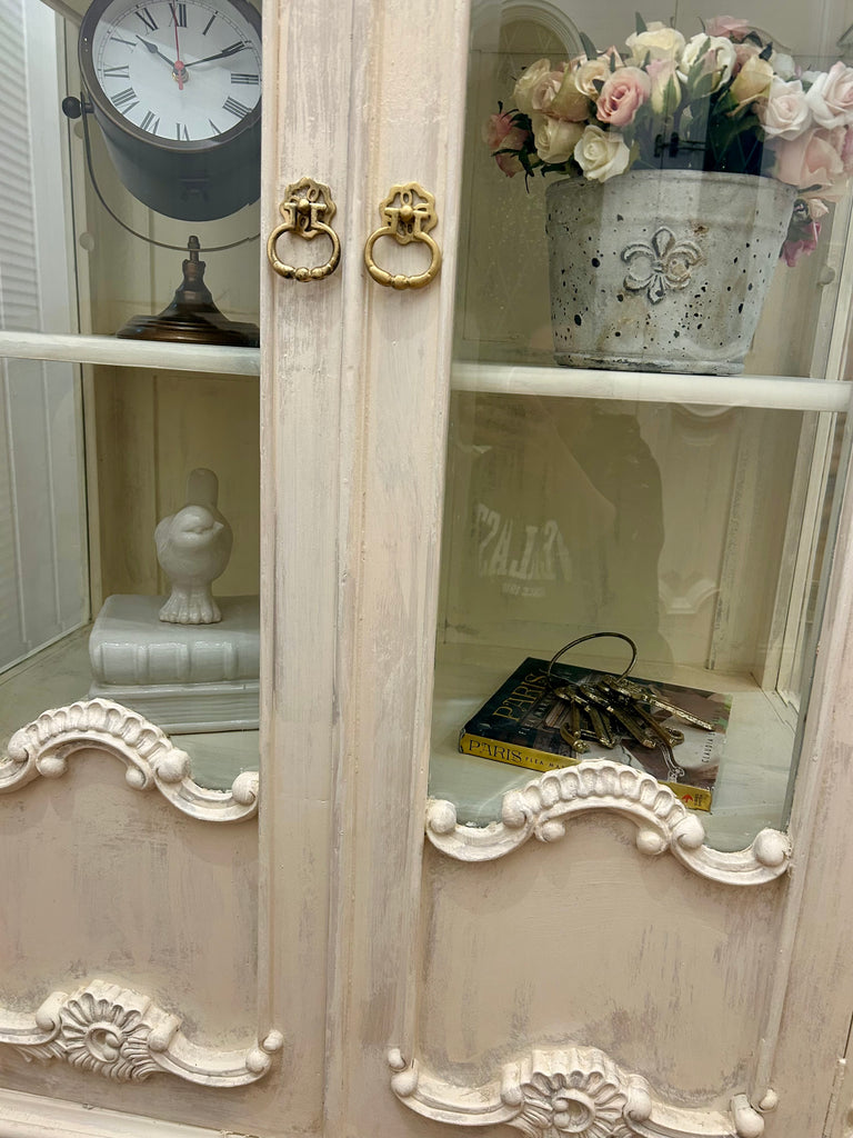 French Provincial Style Display Cabinet