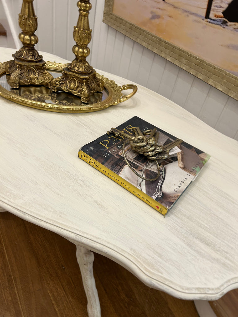 Vintage Pedestal Coffee Table