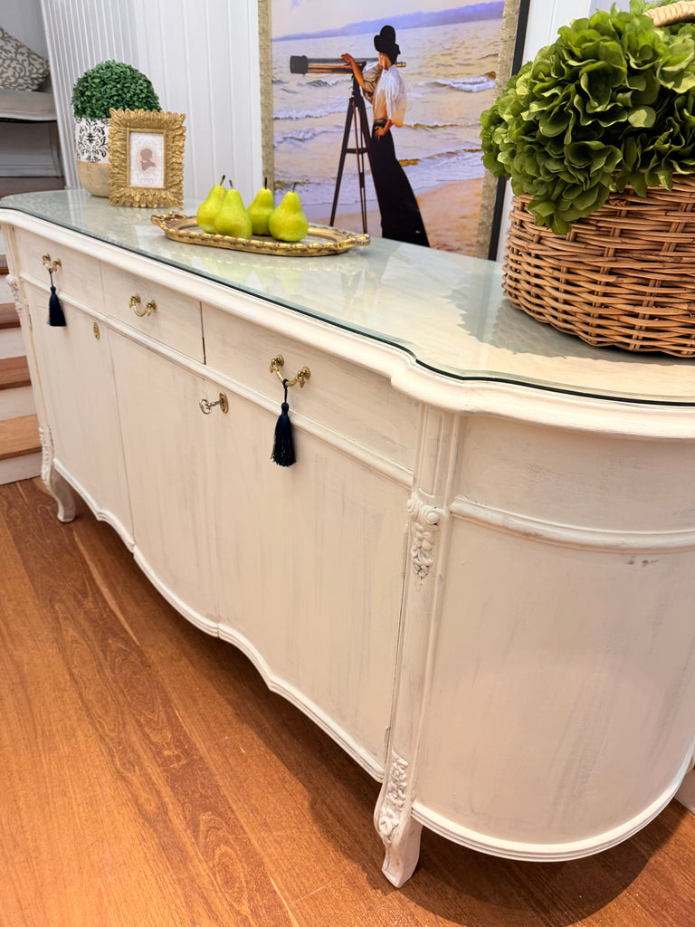 Large French Provincial Style Sideboard/ Buffet