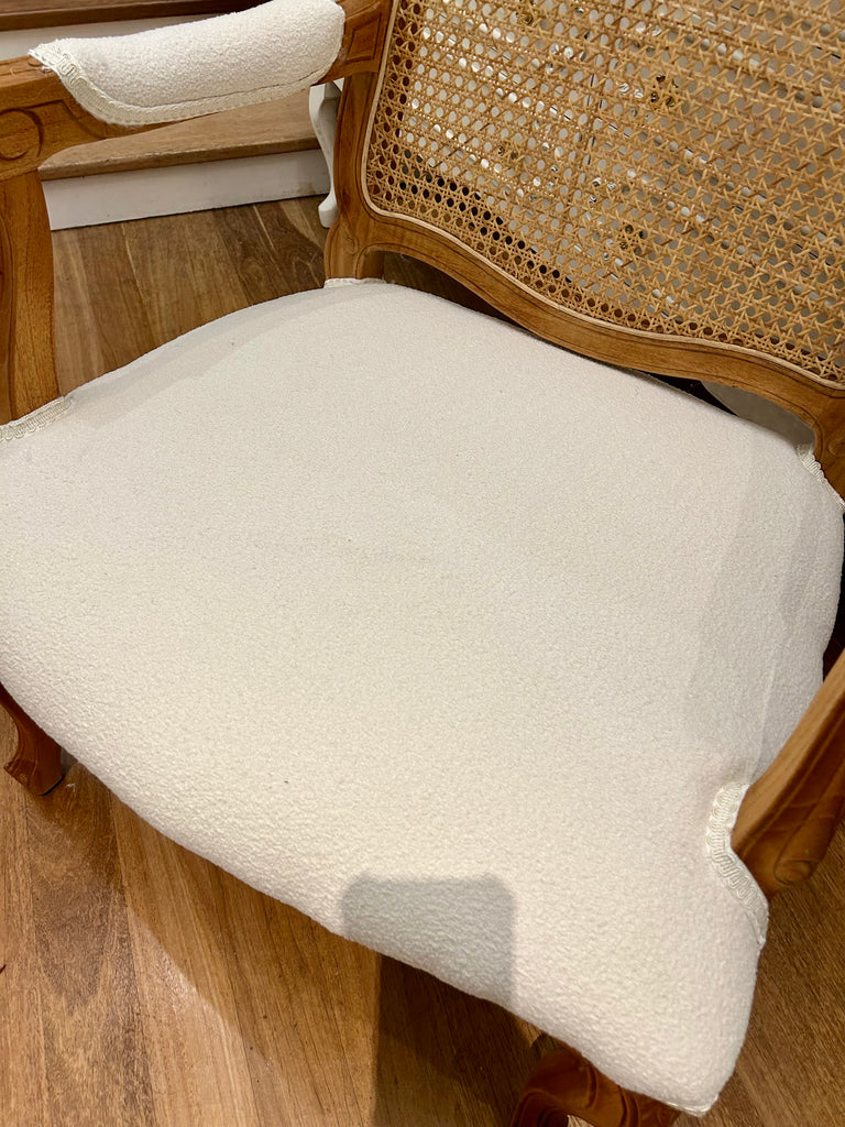 Natural timber Armchair