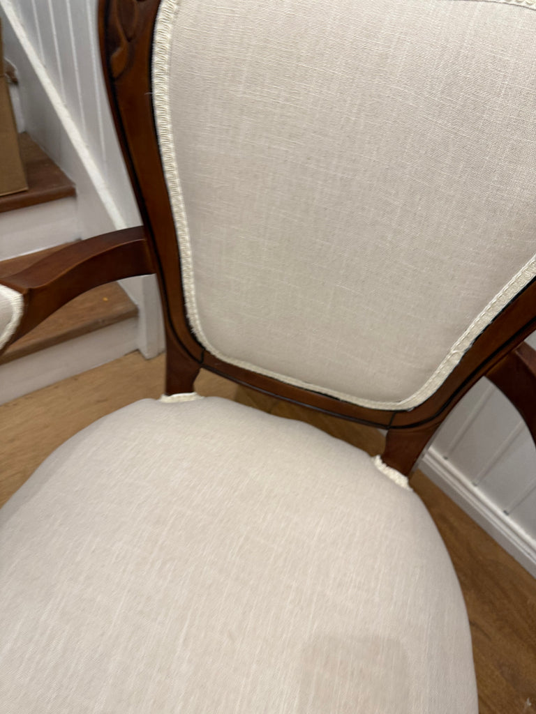 2 x French Provincial Style Armchair