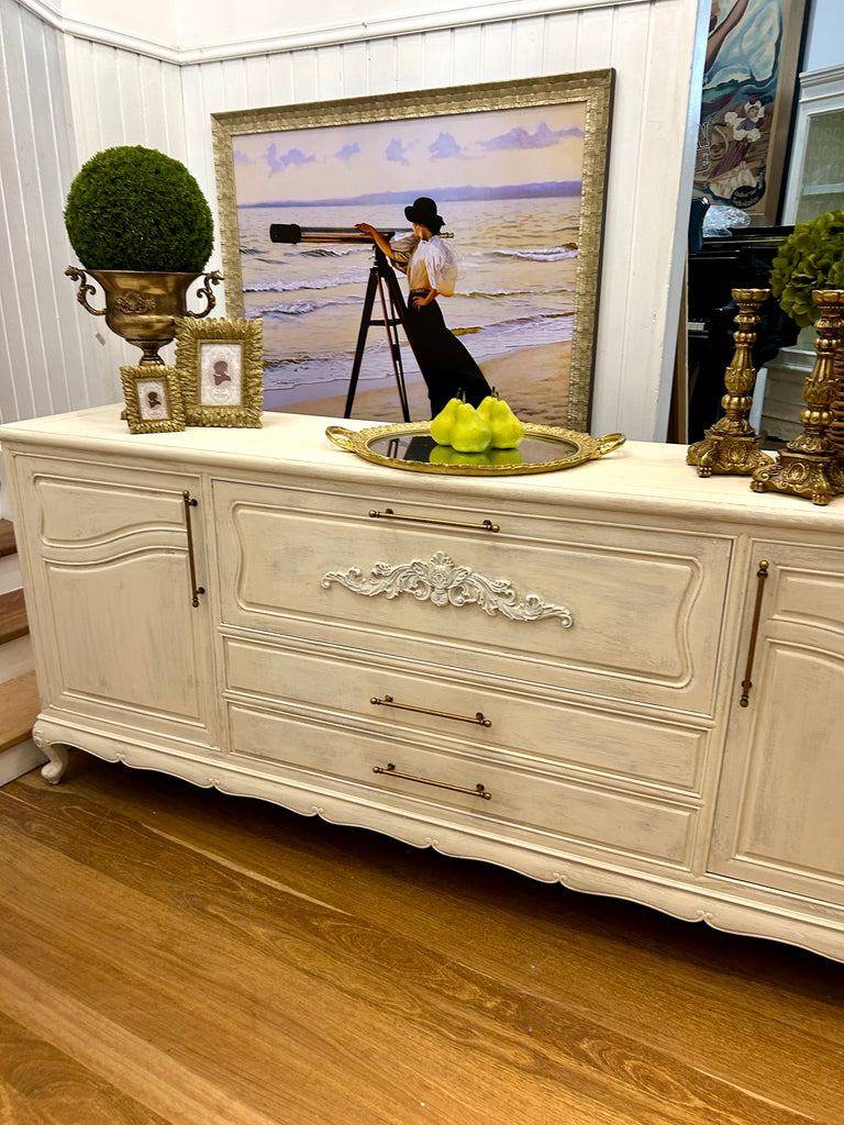 Huge Solid Wood Sideboard