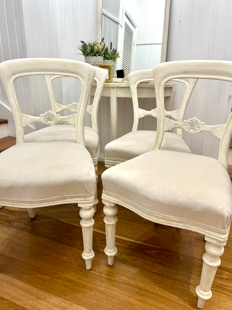 4 x Antique Dining Chairs