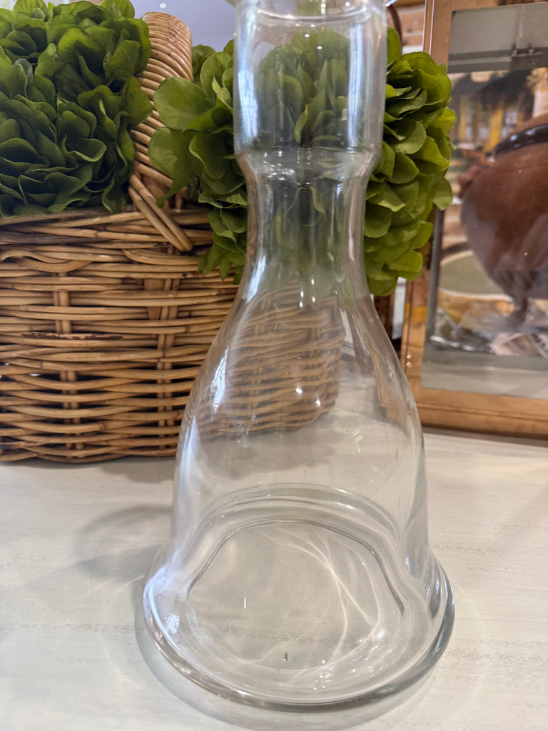 Vintage Thick Glass Carafe