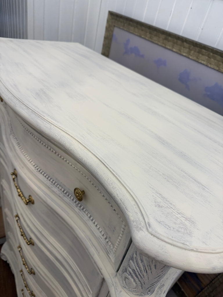 Very Tall French Provincial Style Tallboy