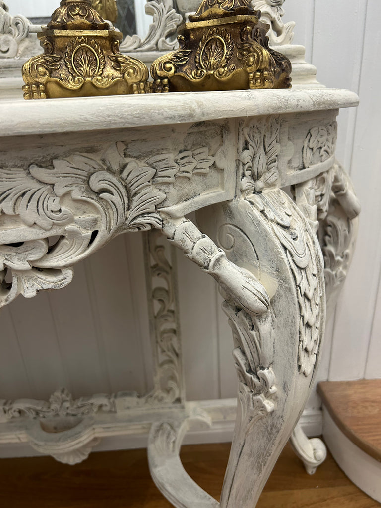 Hall Table and Mirror