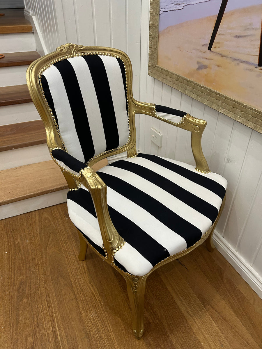 Vintage Queen Anne Armchair