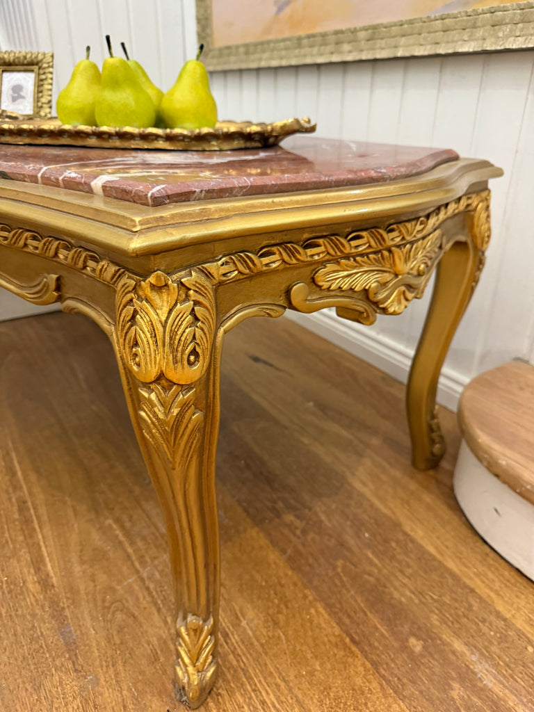 Marble Top Coffee Table