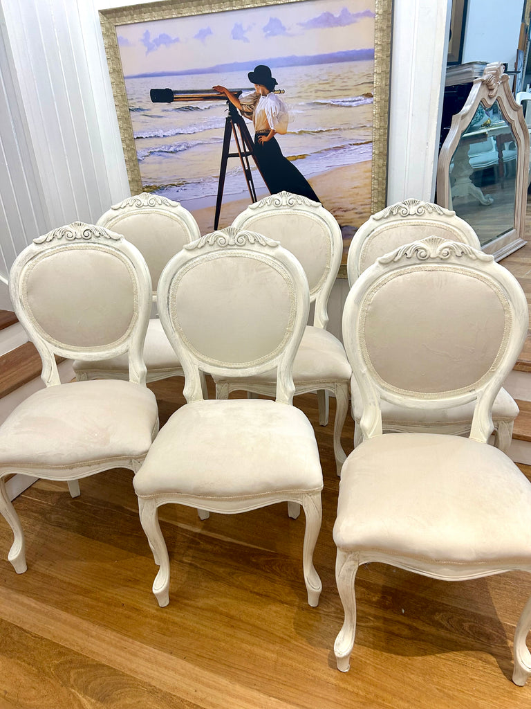 6 x Vintage Dining Chairs