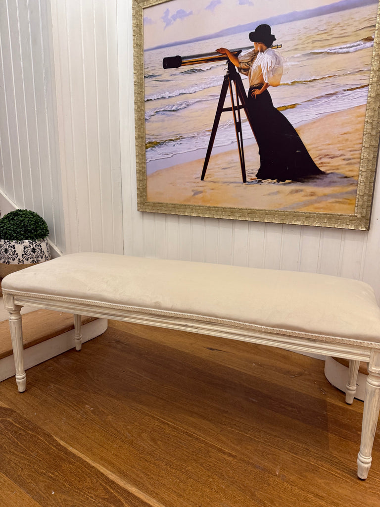 French Provincial Style Bench Seat