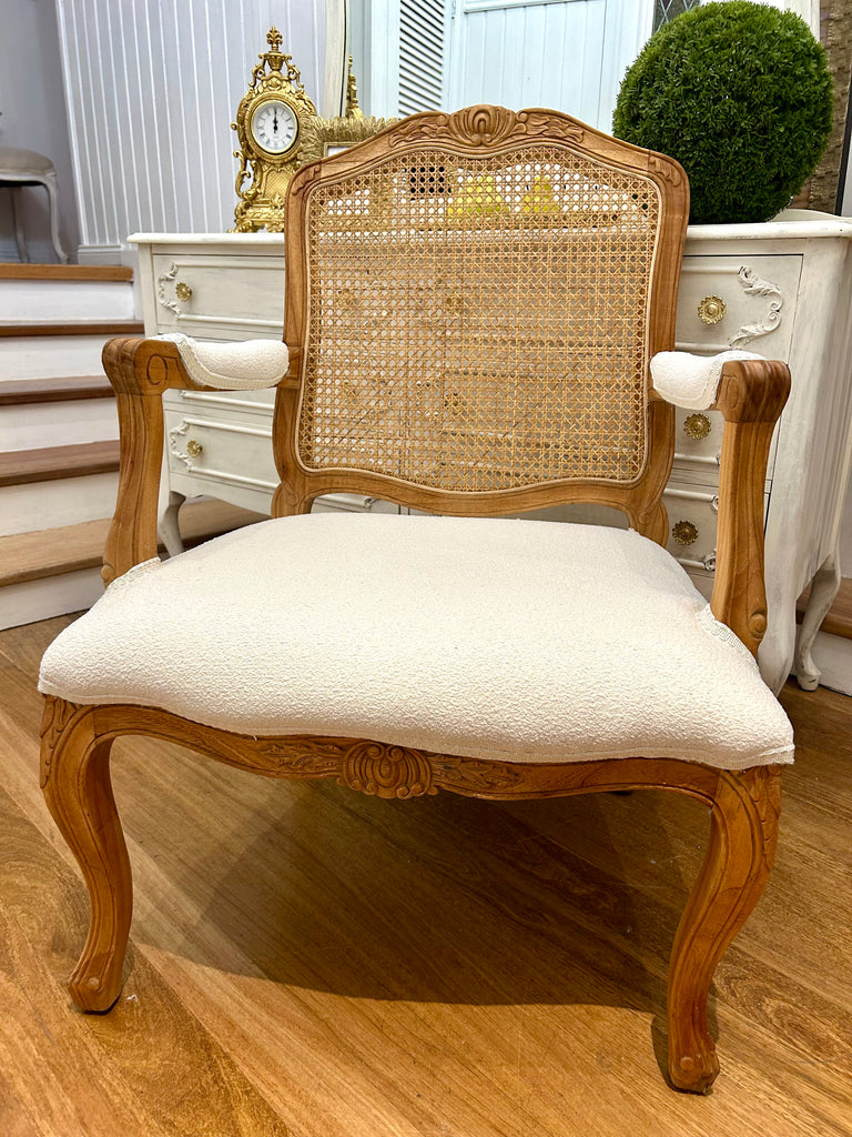 Natural timber Armchair