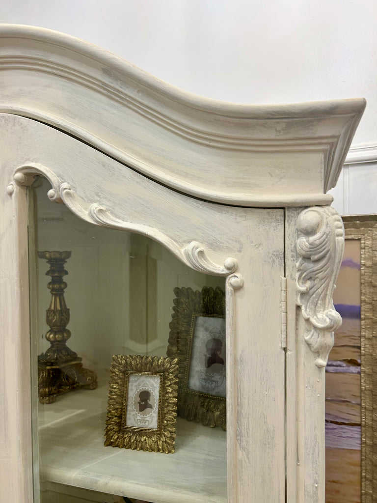 French Provincial Style Display Cabinet