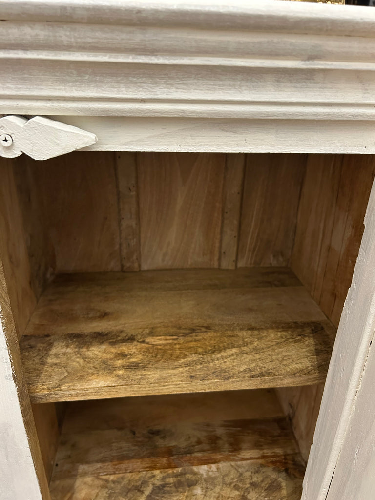 2 x Solid Wood Bedsides