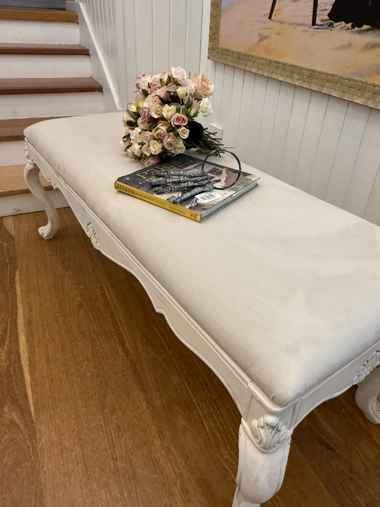 French Provincial Style Bench Seat