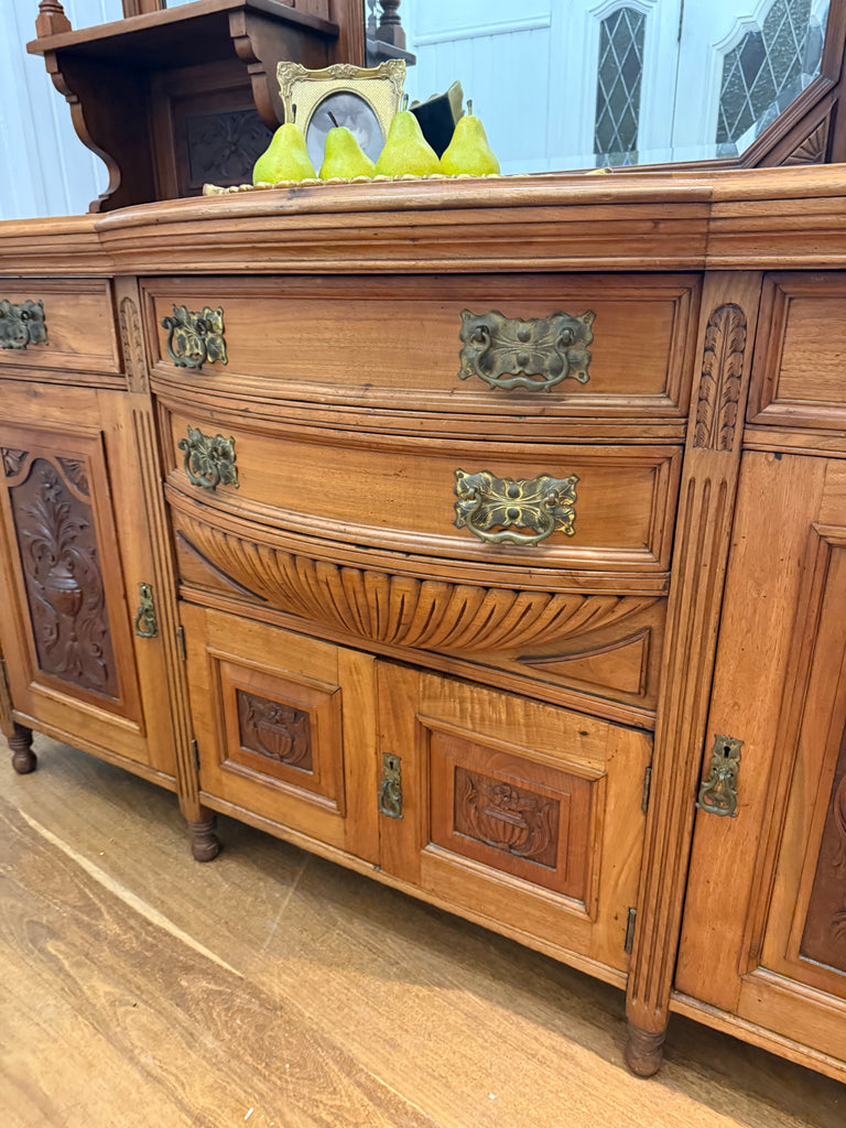 Antique Victorian Sideboard