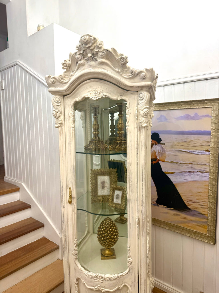 French Provincial Style Display Cabinet