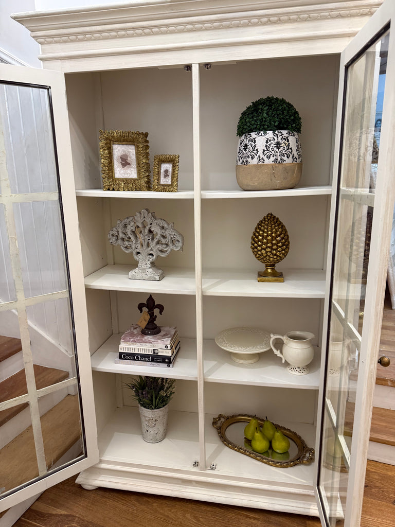 French Provincial Style Display Cabinet