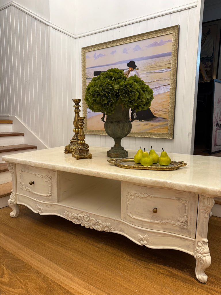 Huge French Provincial Style Coffee Table