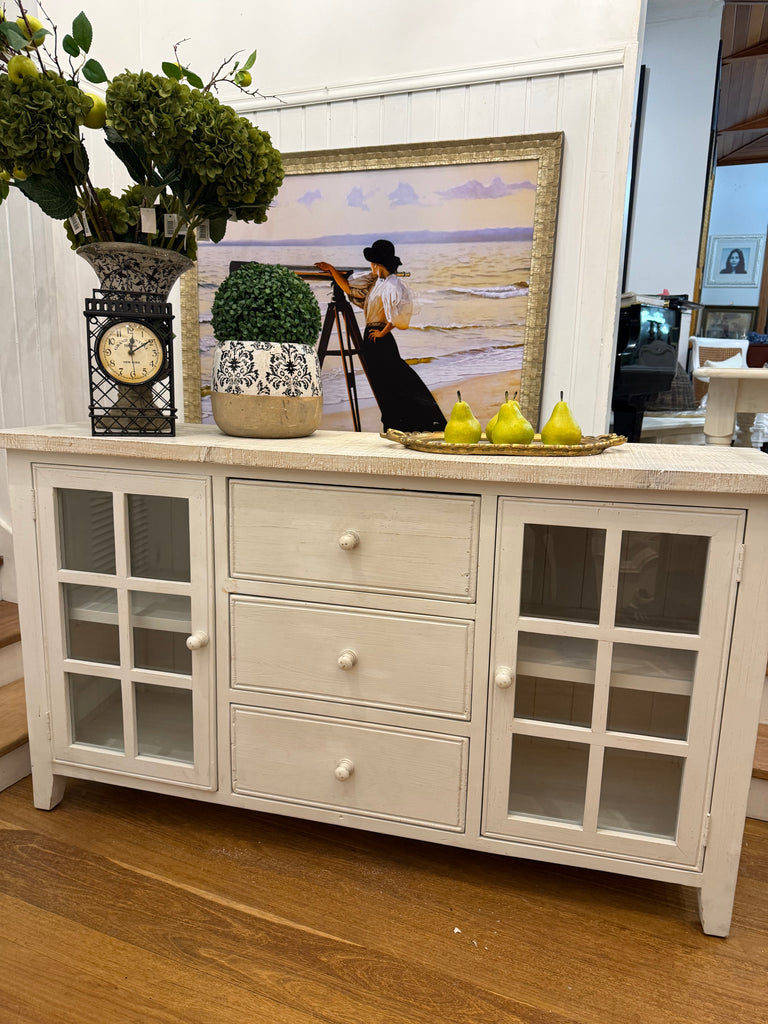 Rustic Provincial Style Buffet Sideboard