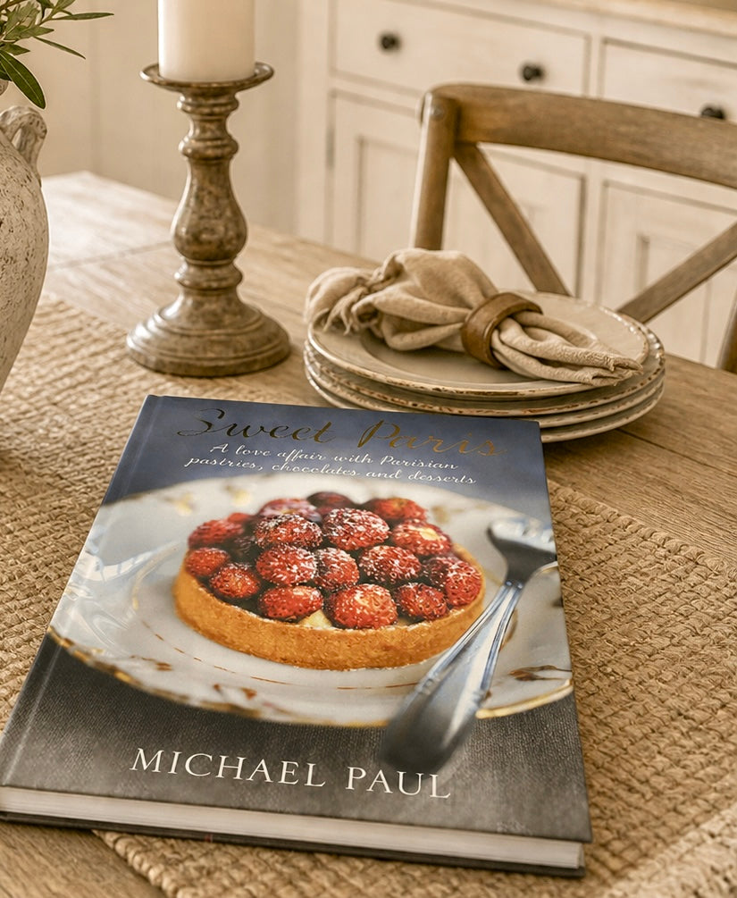 “Sweet Paris” Hardcover Recipe Book