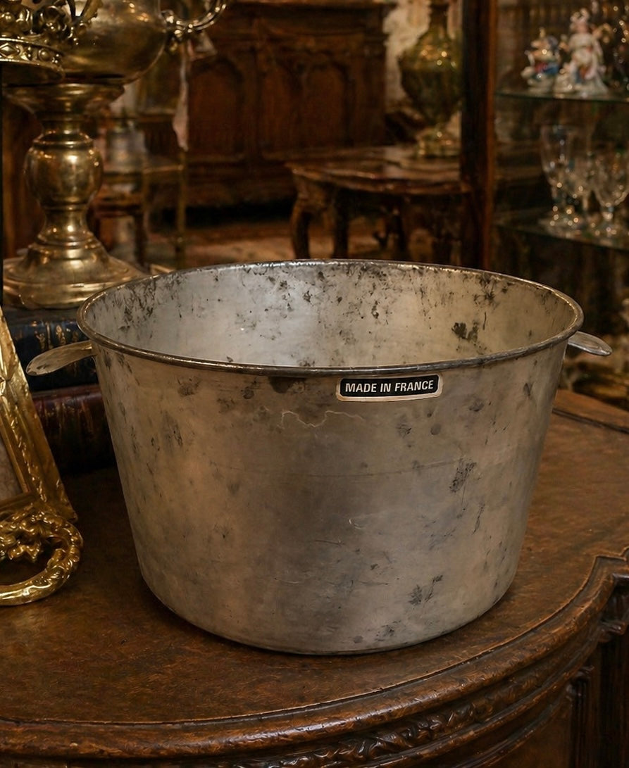 Vintage Made In France Soufflé Tin