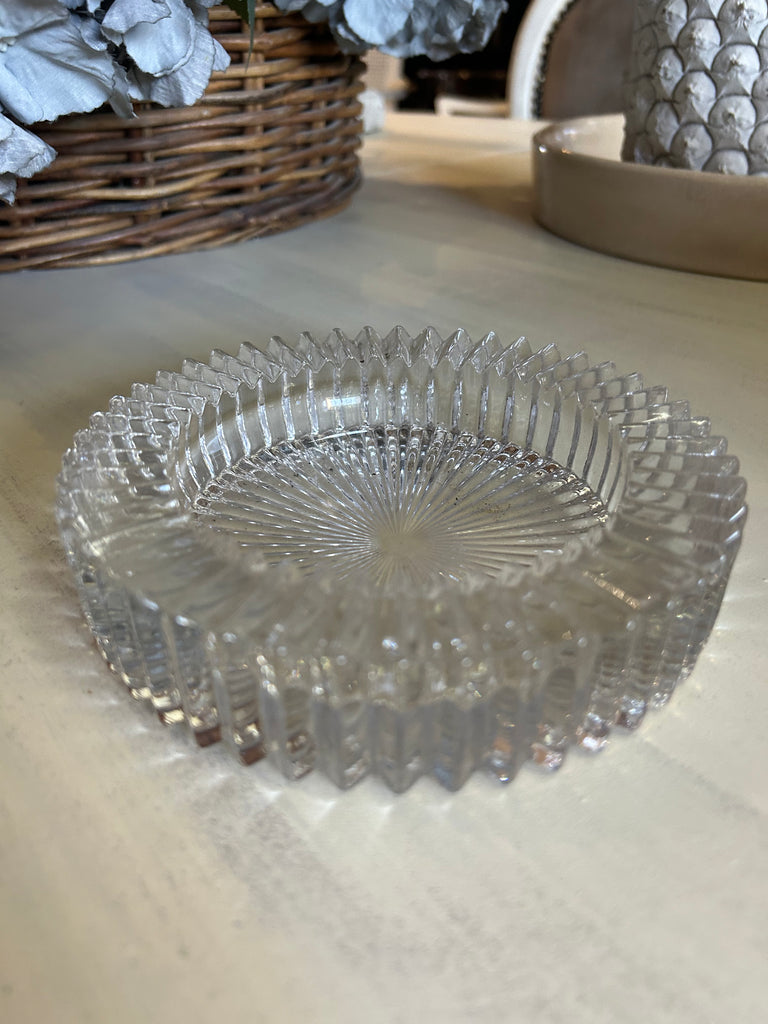 Vintage Small  Glass Tray