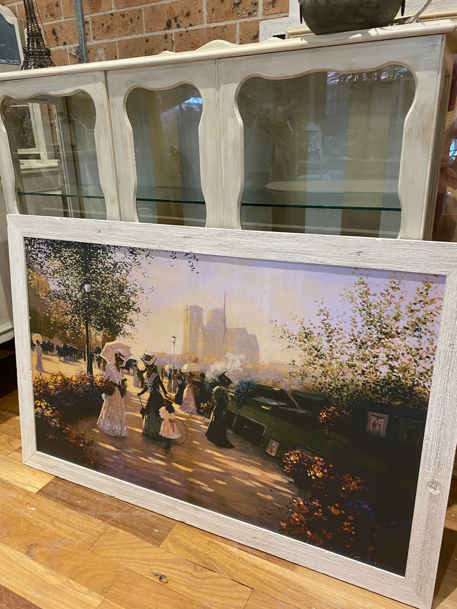 Framed Christa Keiffer Print Notre Damn