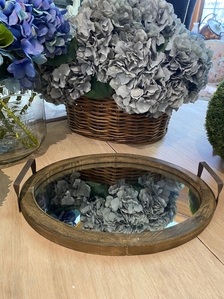 Rustic Provincial Mirror Tray