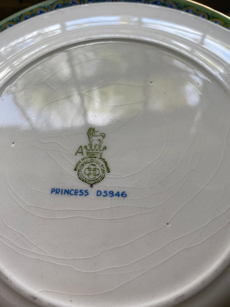 1920s Royal Doulton Princess D5846 Dinner Set