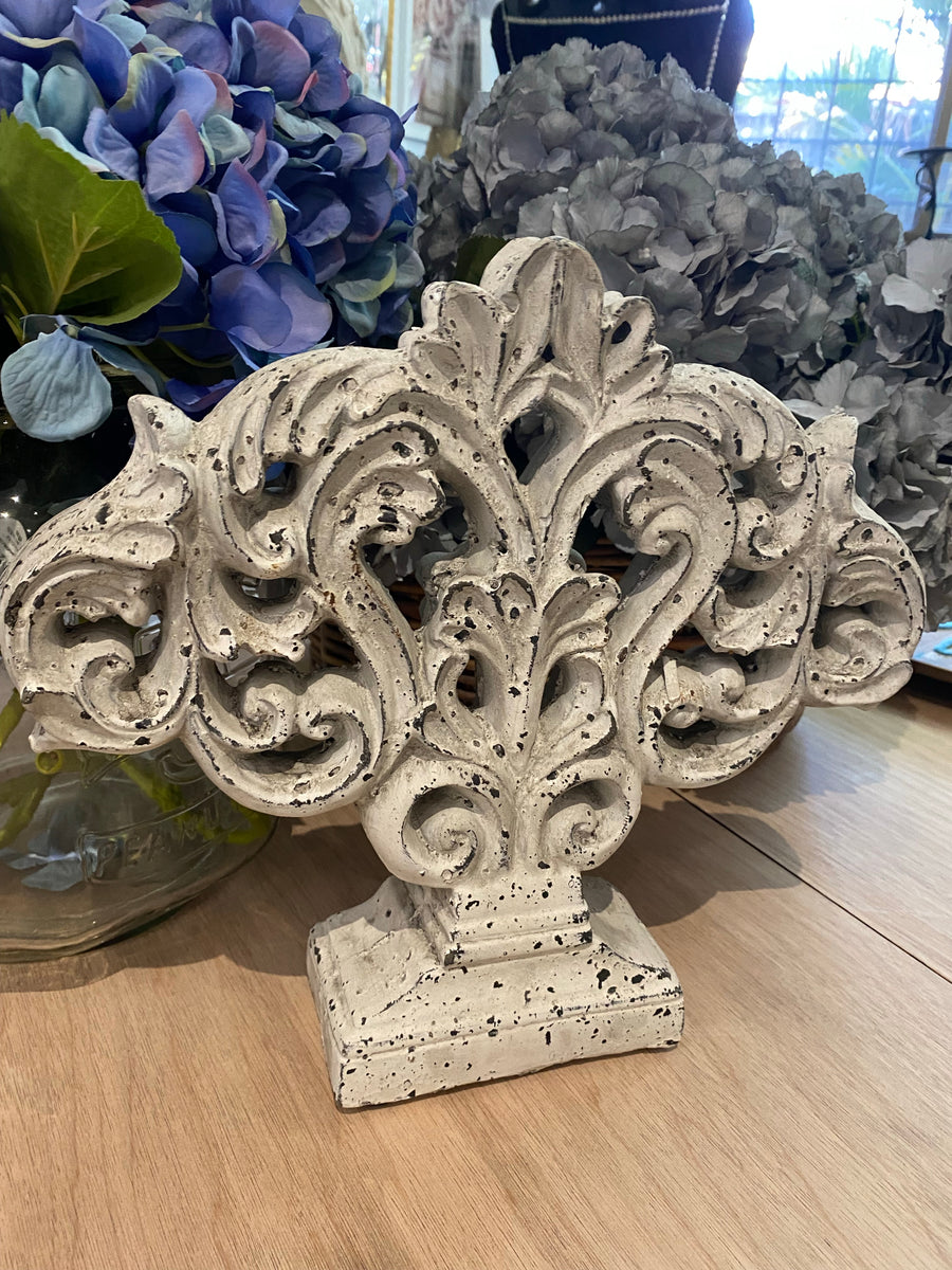 Cement Look Standing Decor