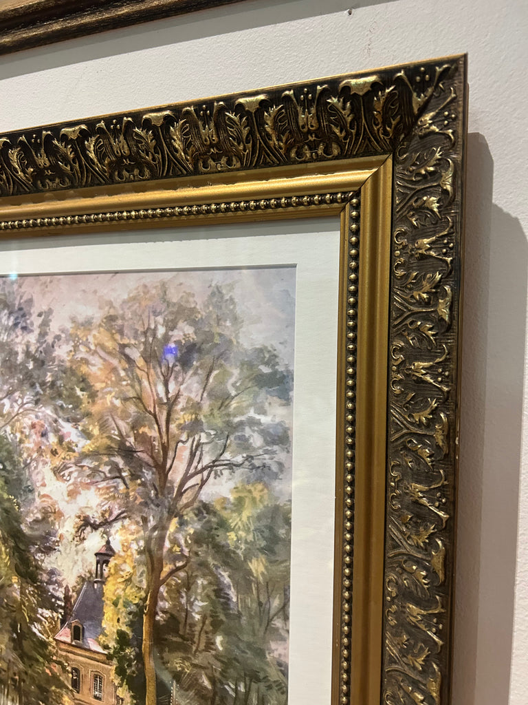 Framed Charles Duvent Print