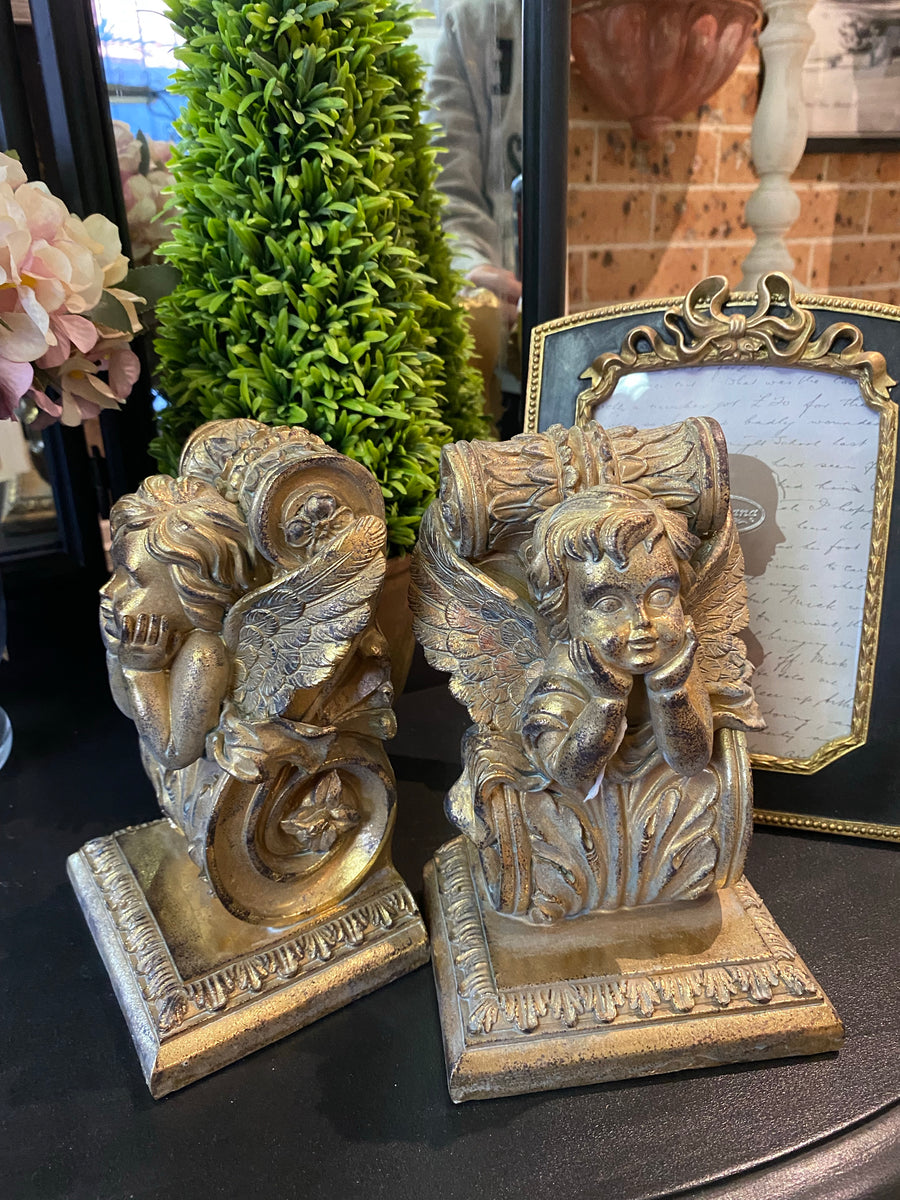 Cherub Bookends